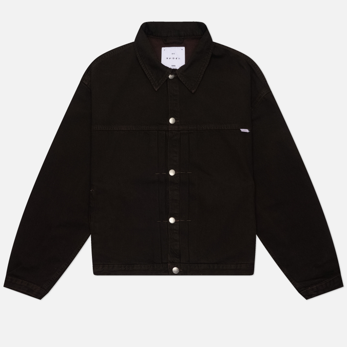 Мужская джинсовая куртка Edwin Freeland Arbor Black Denim 12 Oz