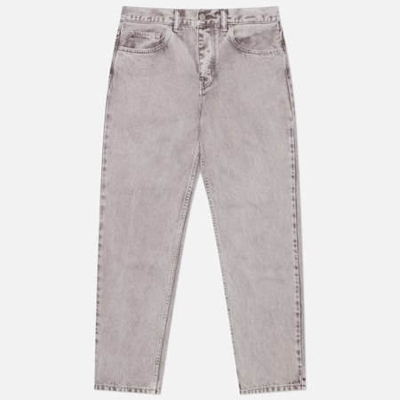 Мужские джинсы Carhartt WIP Newel Smithfield Color Denim 13.5 Oz, цвет серый, размер 36