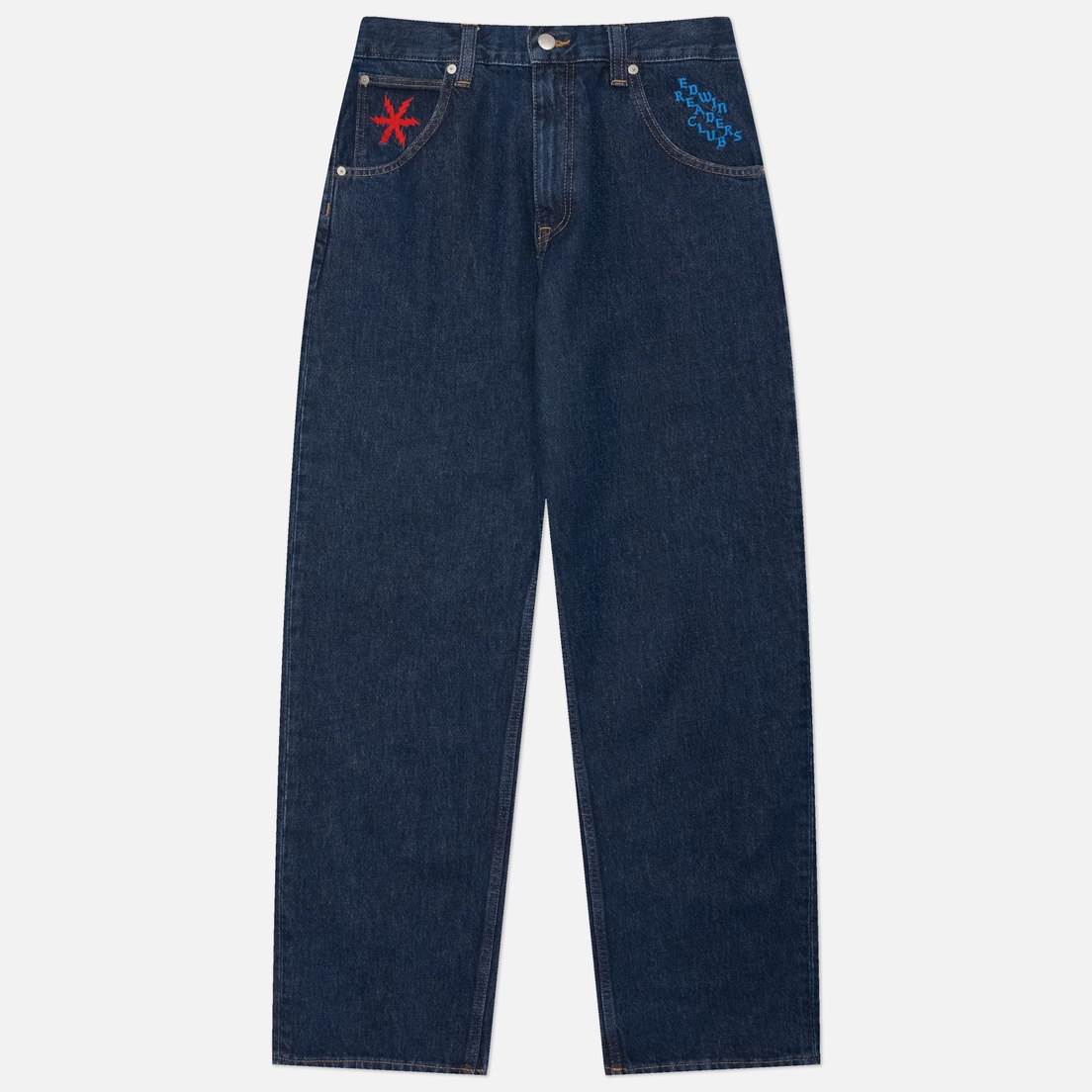 Edwin Мужские джинсы ERC Tyrell Arctic Blue Denim 14.6 Oz