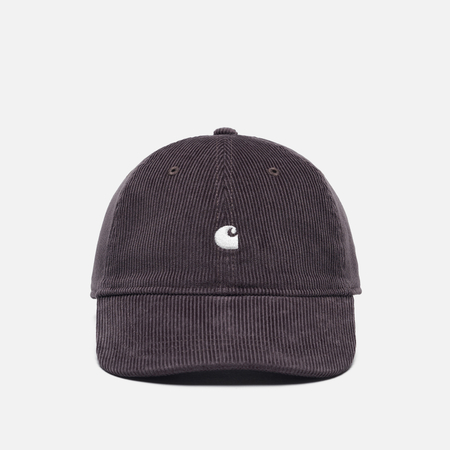 фото Кепка carhartt wip harlem, цвет коричневый