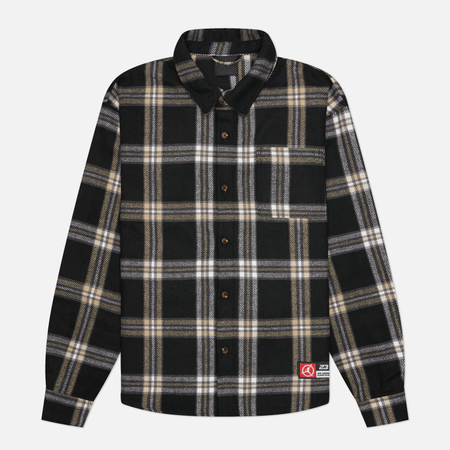 Мужская рубашка Jordan Flight Flannel, цвет чёрный