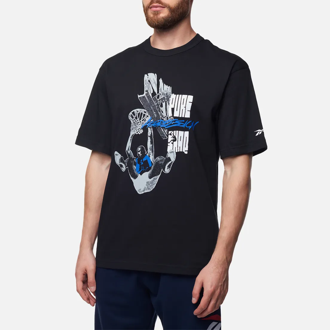 Reebok Мужская футболка Basketball Shaq Graphic