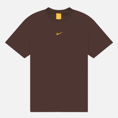 Мужская футболка Nike x NOCTA Cardinal Stock, цвет коричневый, размер S