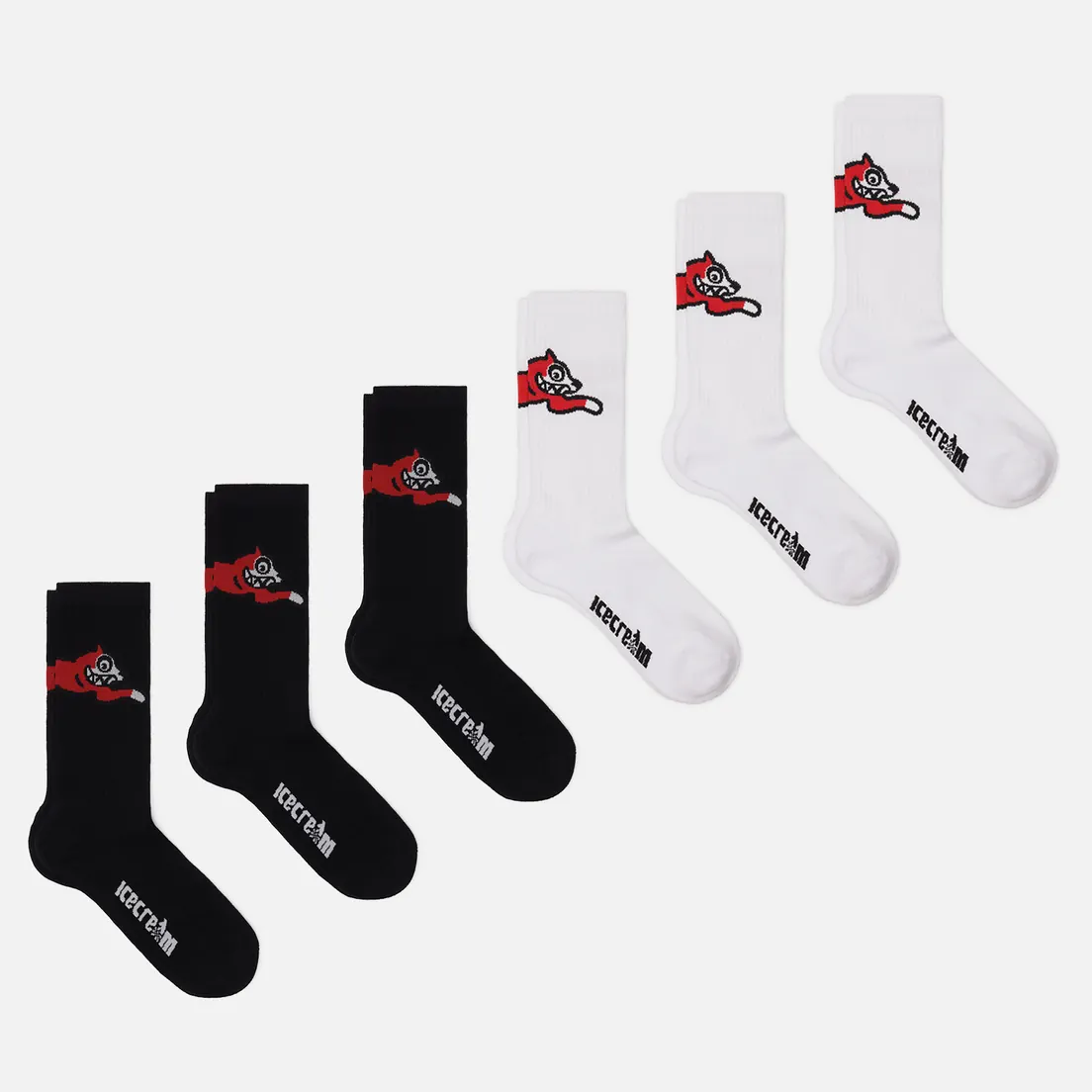 ICECREAM Комплект носков Running Dog 6-Pack