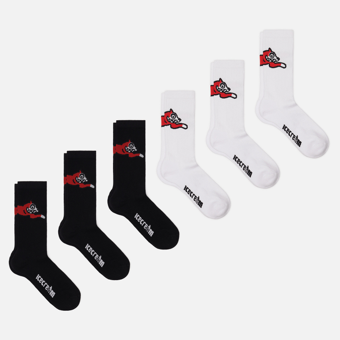 Комплект носков ICECREAM Running Dog 6-Pack