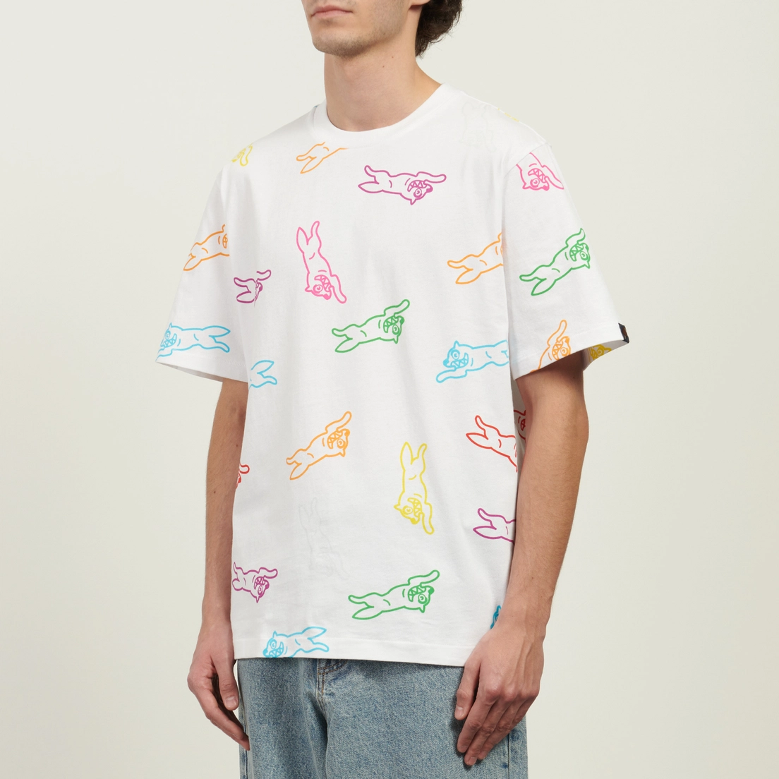 ICECREAM Мужская футболка All Over Running Dog