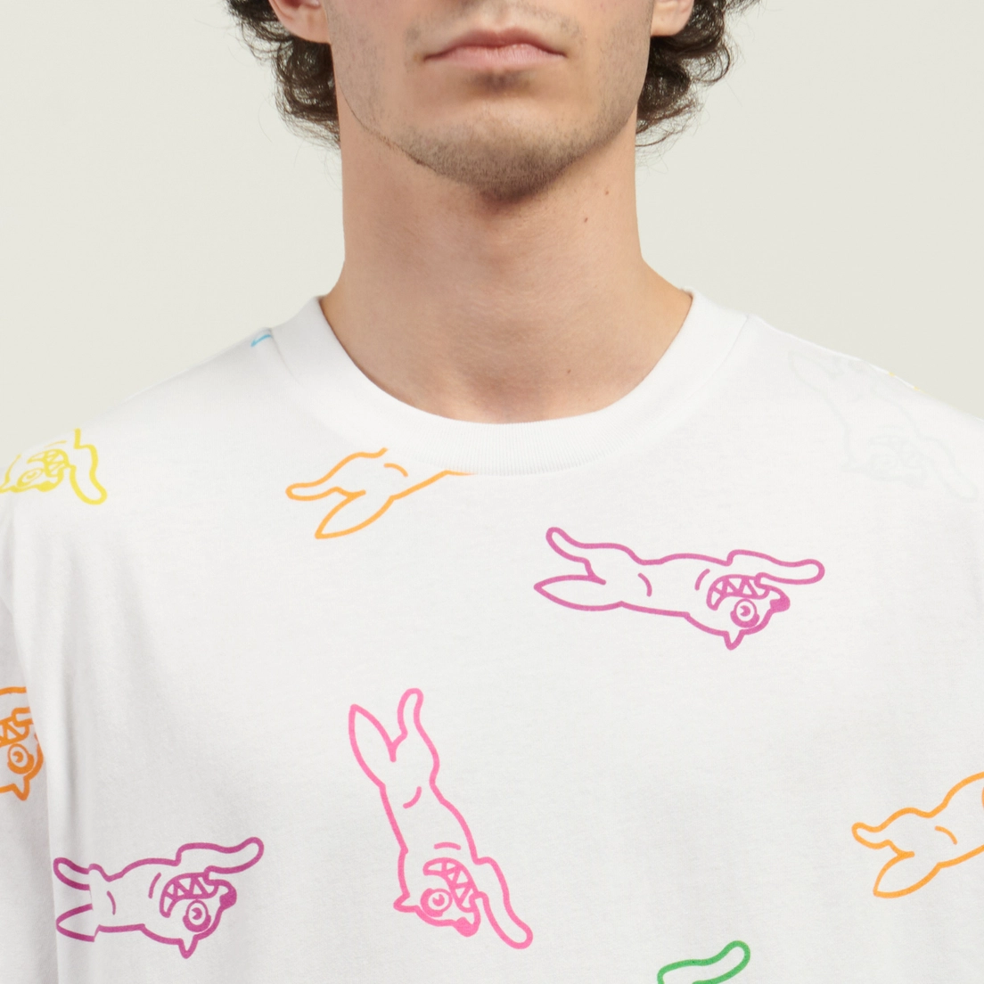 ICECREAM Мужская футболка All Over Running Dog