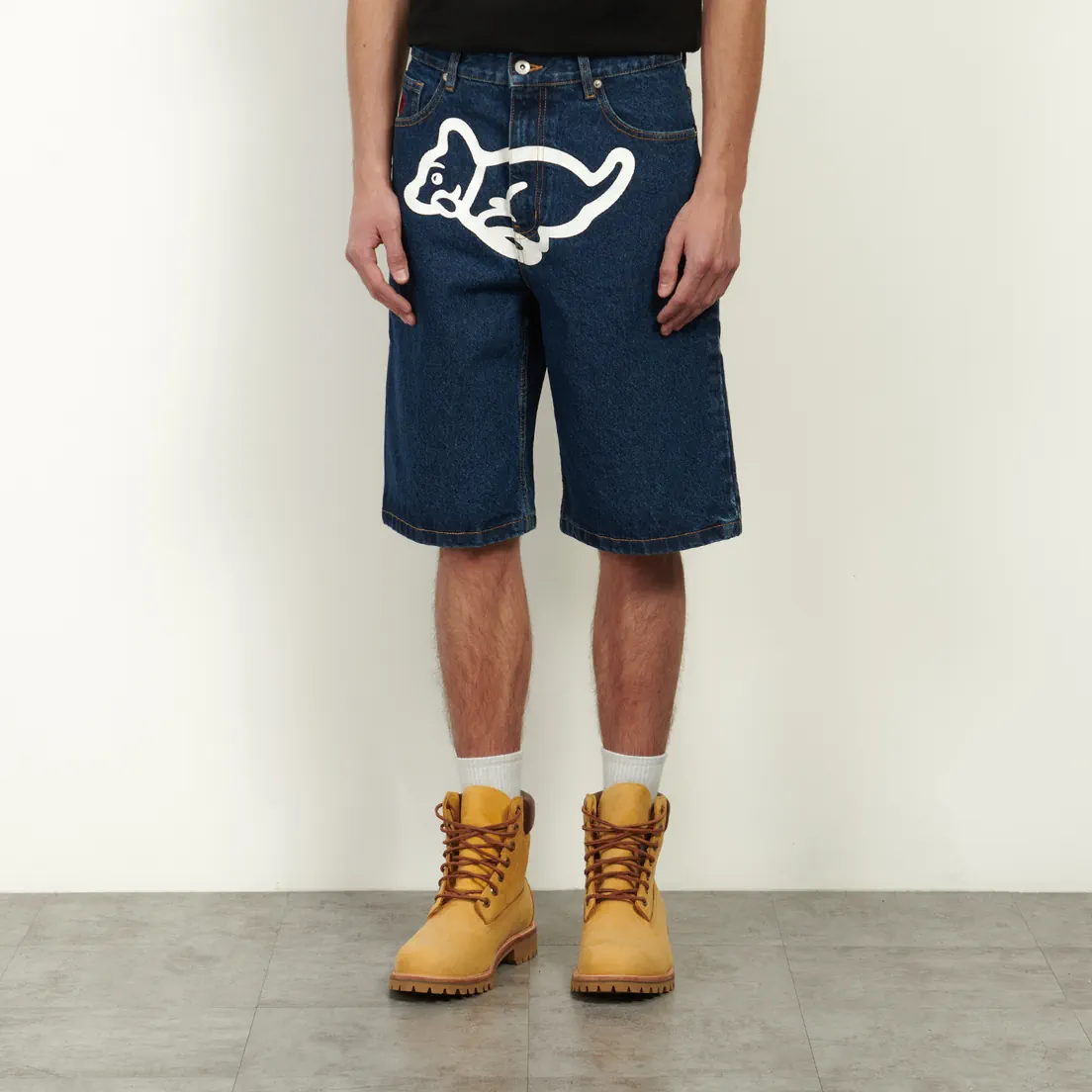 ICECREAM Мужские шорты Running Puppy Denim