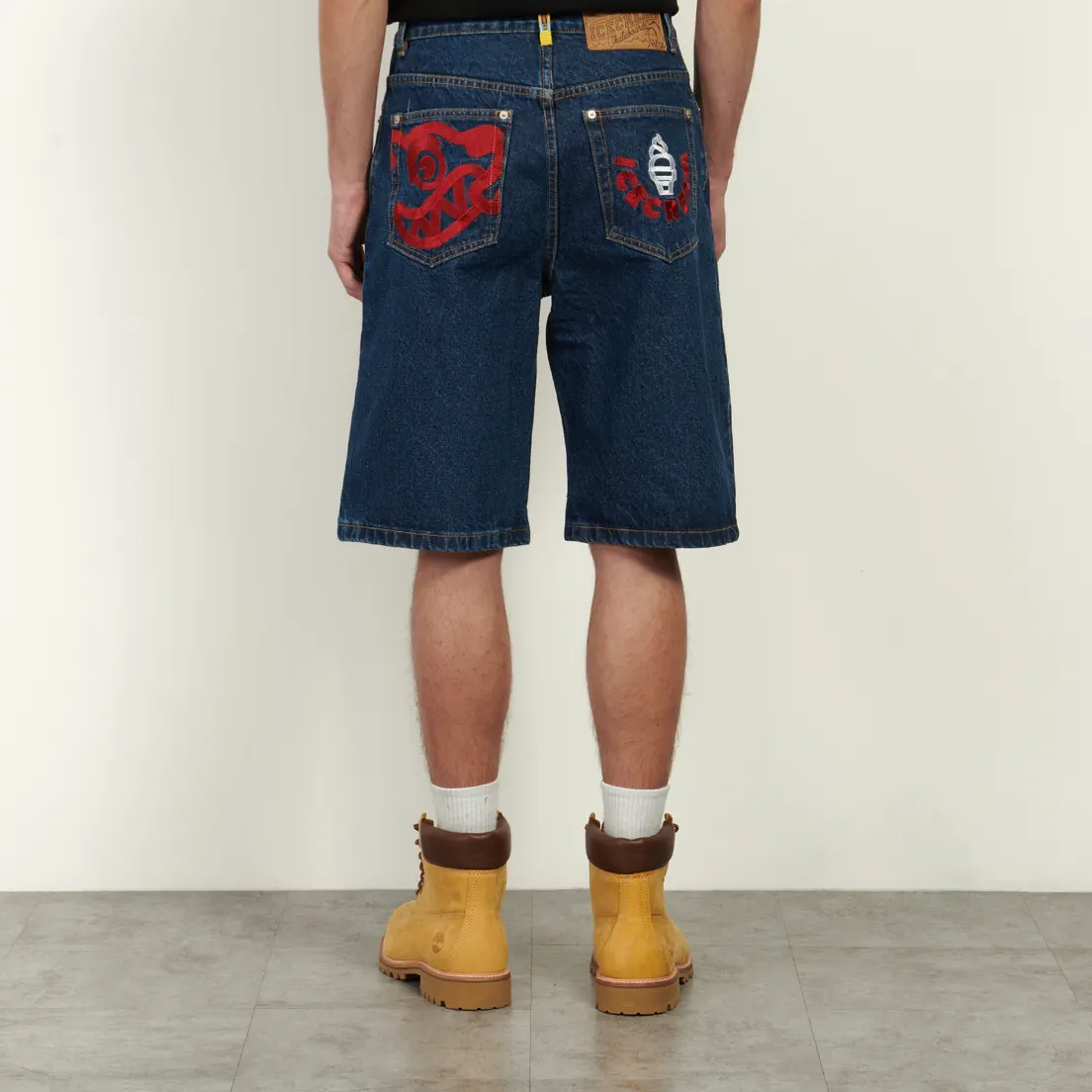 ICECREAM Мужские шорты Running Puppy Denim