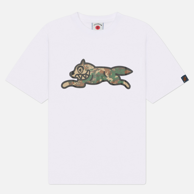 Мужская футболка ICECREAM Camo Running Dog Woodland