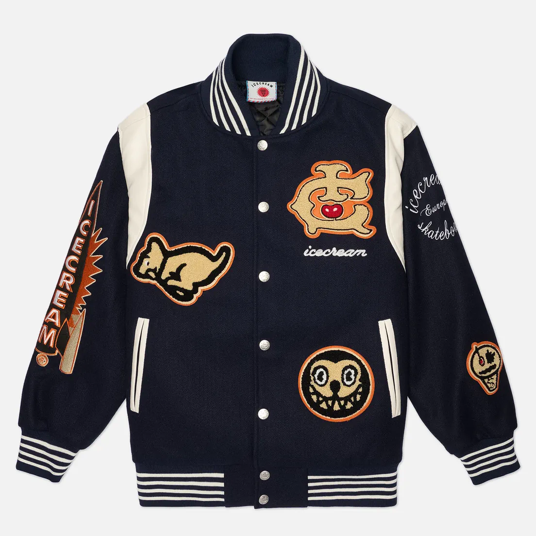 ICECREAM Мужская куртка бомбер Collegiate Patch Varsity