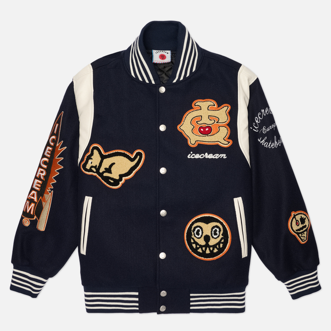 Мужская куртка бомбер ICECREAM Collegiate Patch Varsity