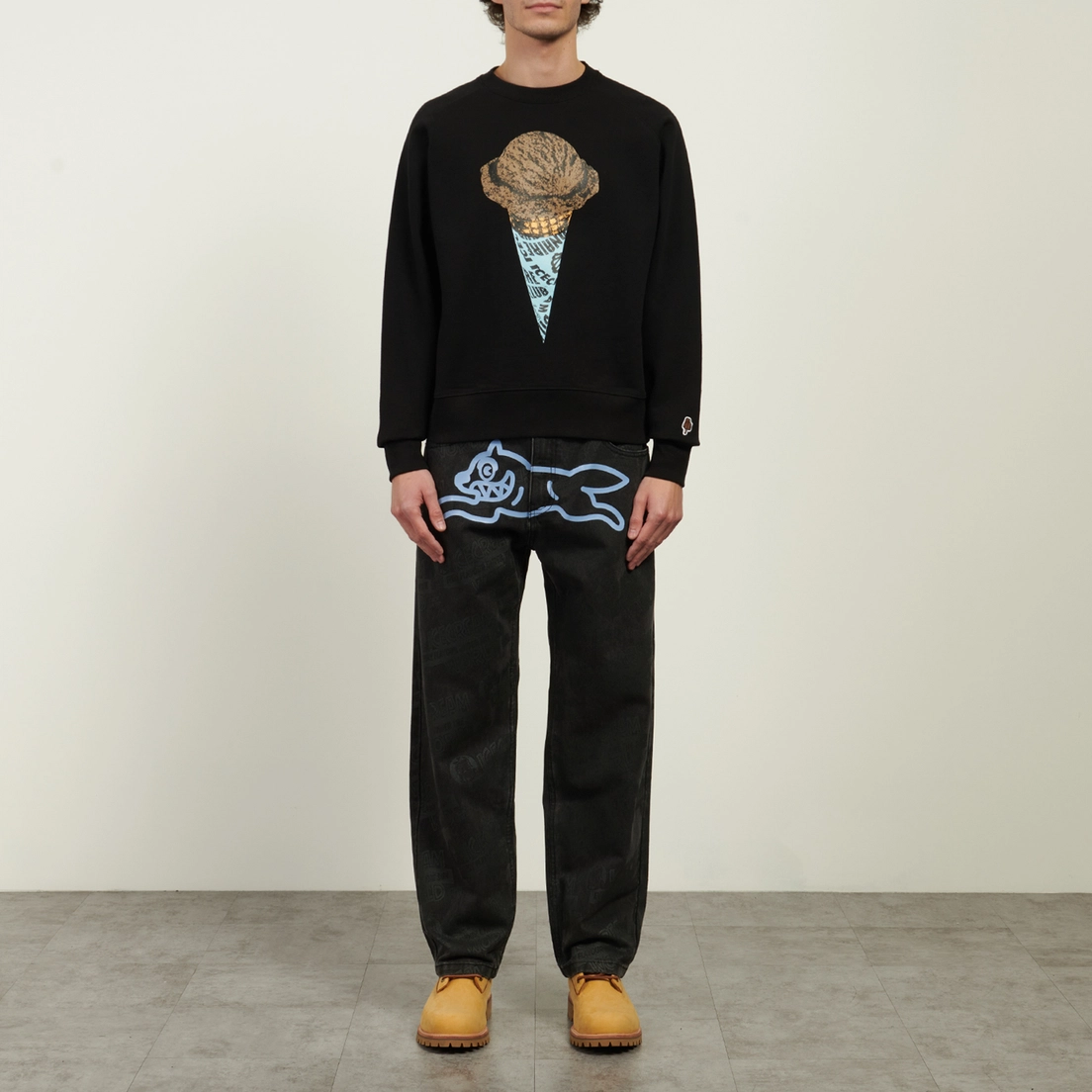 ICECREAM Мужская толстовка Cone Crewneck