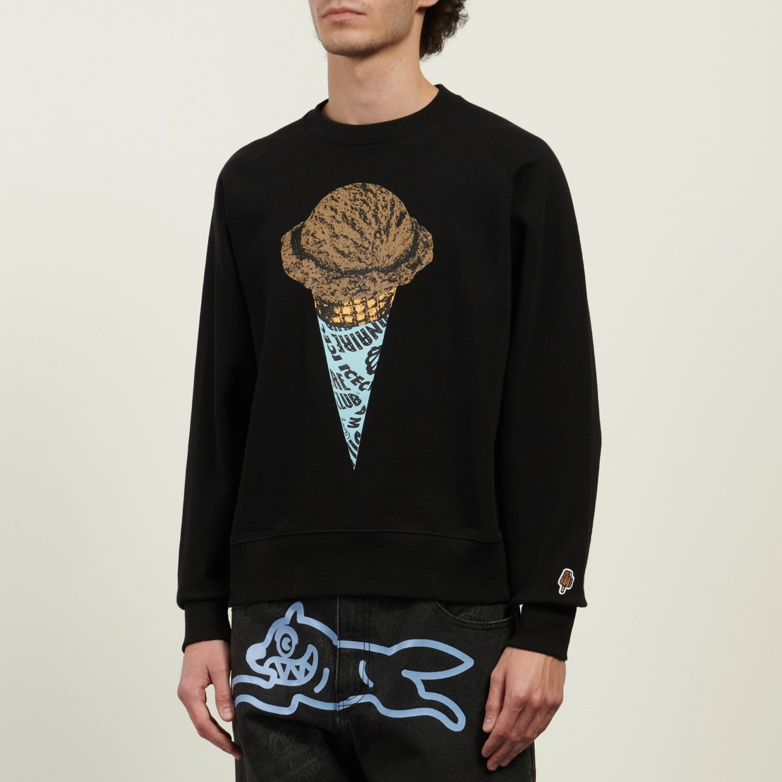 ICECREAM Мужская толстовка Cone Crewneck