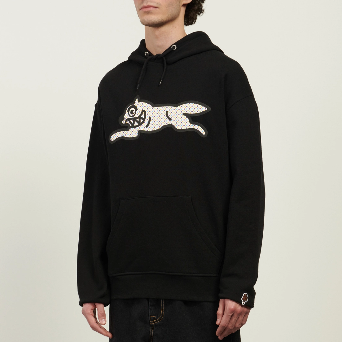 ICECREAM Мужская толстовка Polka Dot Running Dog Popover Hoodie