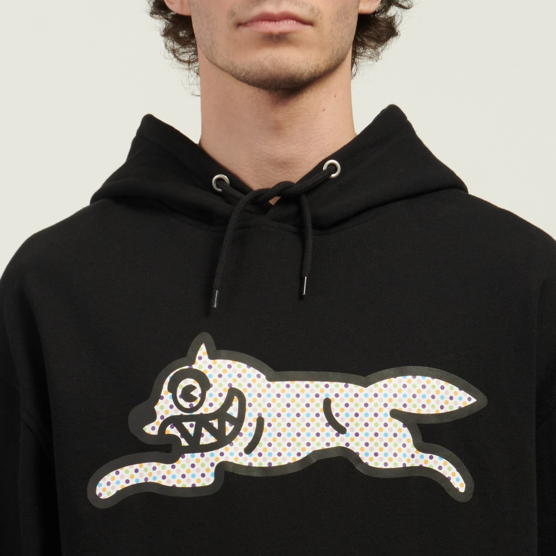ICECREAM Мужская толстовка Polka Dot Running Dog Popover Hoodie