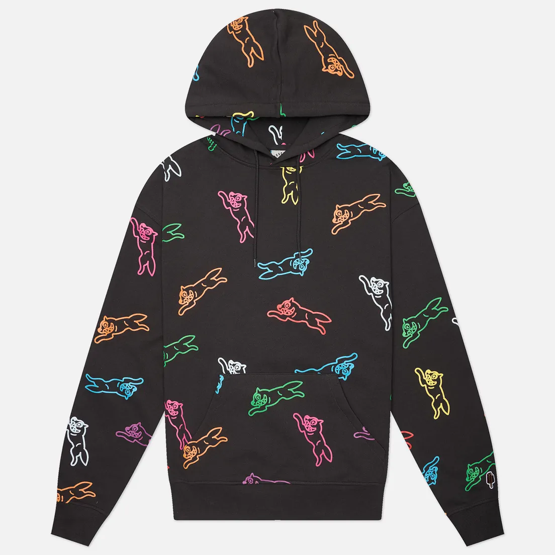 ICECREAM Мужская толстовка All Over Running Dog Popover Hoodie