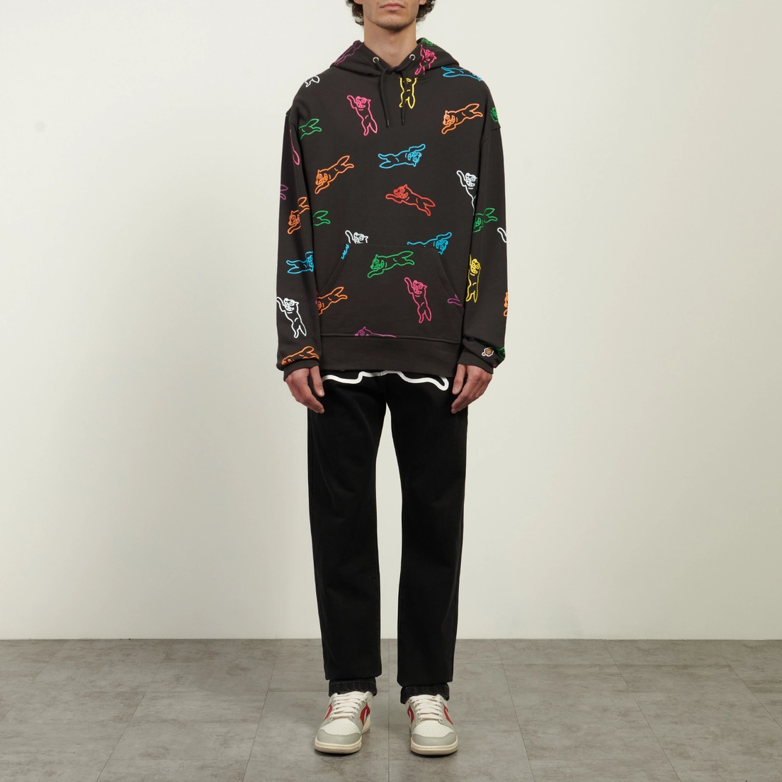 ICECREAM Мужская толстовка All Over Running Dog Popover Hoodie