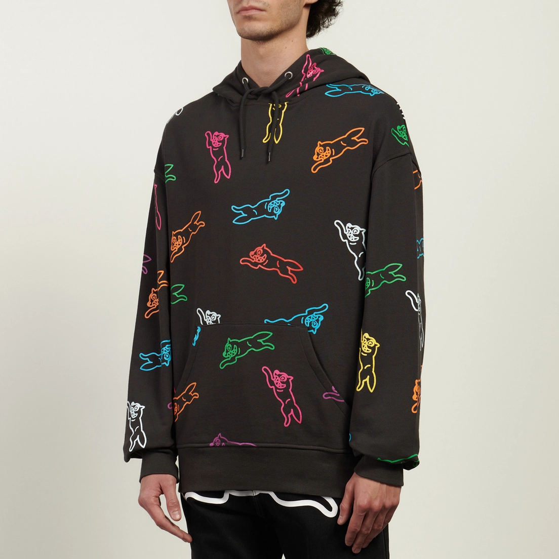 ICECREAM Мужская толстовка All Over Running Dog Popover Hoodie