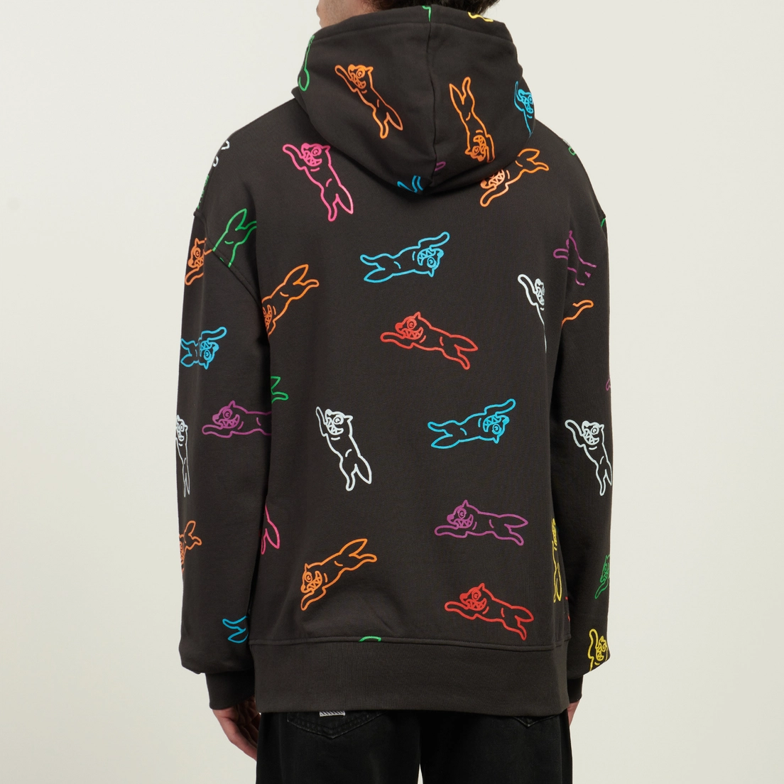 ICECREAM Мужская толстовка All Over Running Dog Popover Hoodie