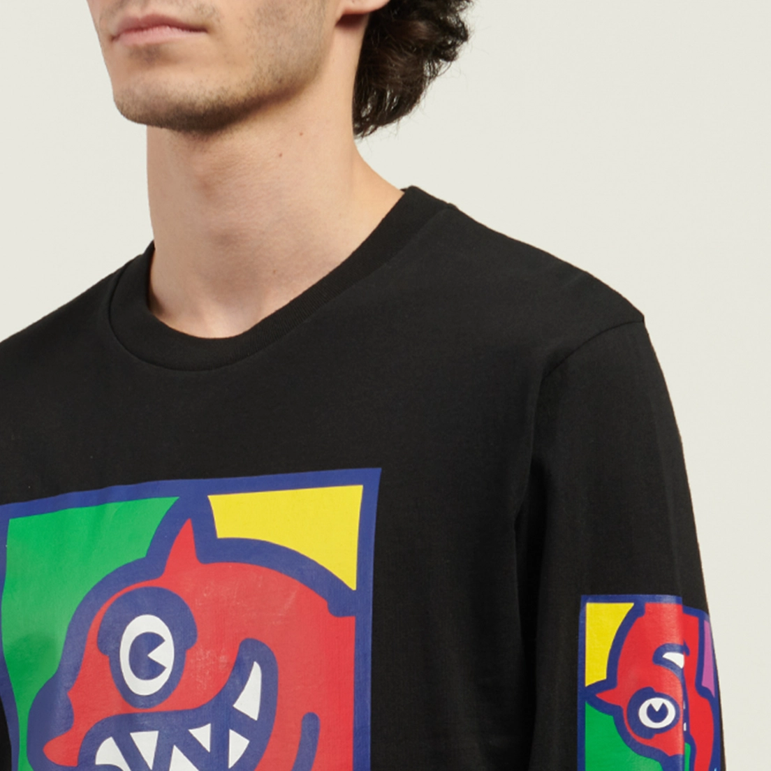 ICECREAM Мужской лонгслив Pop Art Running Dog