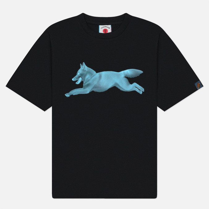 Мужская футболка ICECREAM Halftone Running Dog