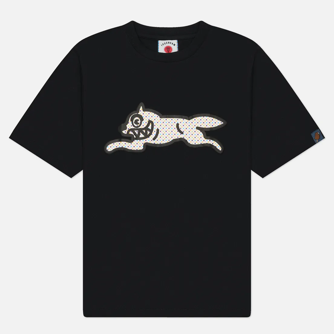 ICECREAM Мужская футболка Polka Dot Running Dog