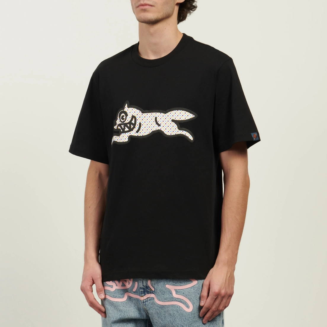 ICECREAM Мужская футболка Polka Dot Running Dog