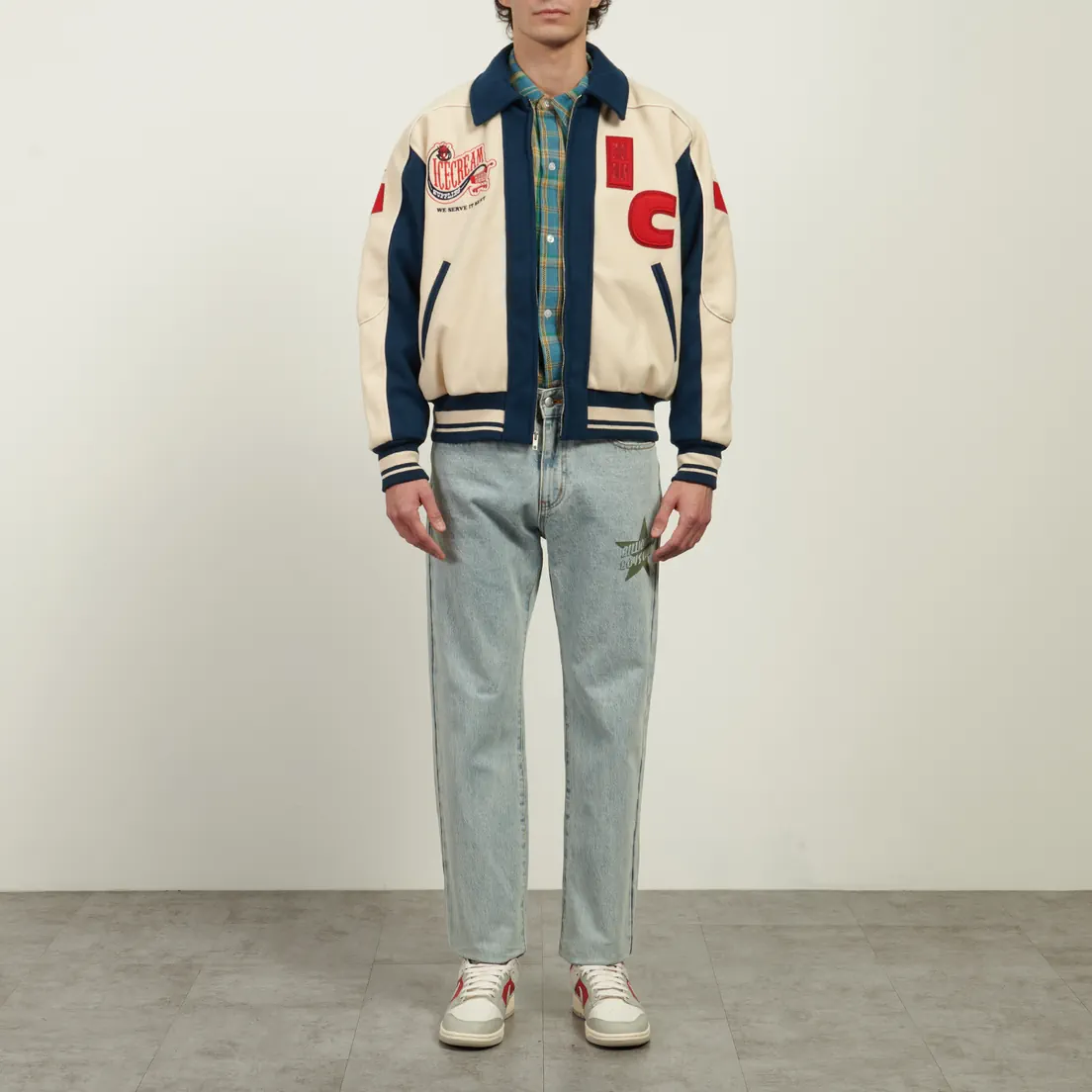 ICECREAM Мужская демисезонная куртка Checkout Varsity