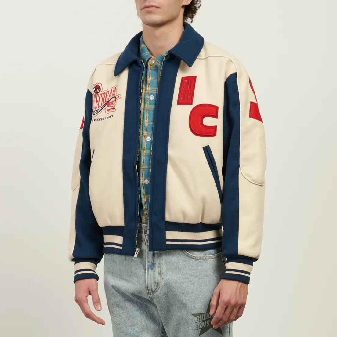 ICECREAM Мужская демисезонная куртка Checkout Varsity