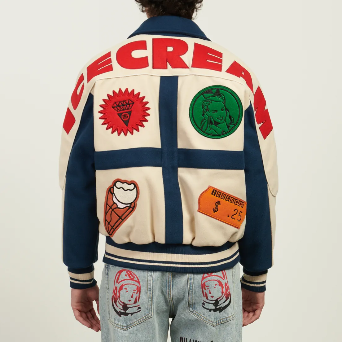 ICECREAM Мужская демисезонная куртка Checkout Varsity