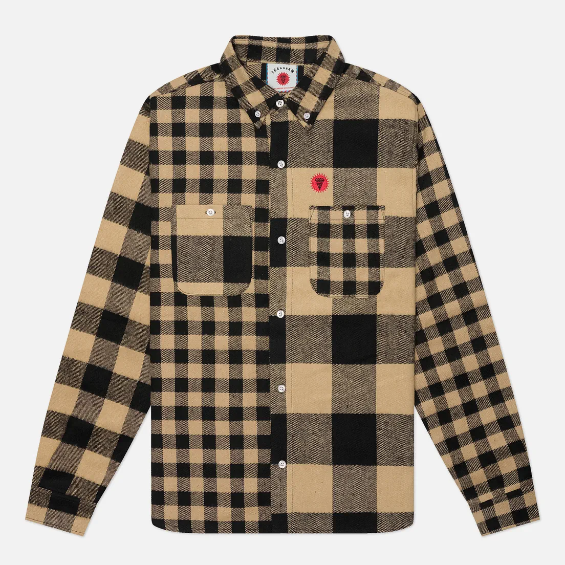 ICECREAM Мужская рубашка Multi Check