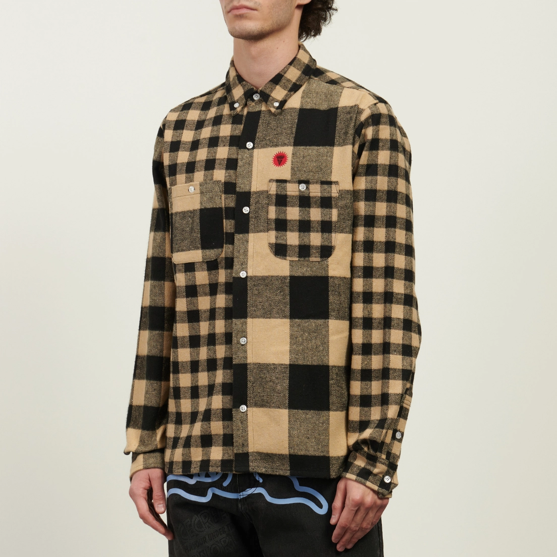 ICECREAM Мужская рубашка Multi Check