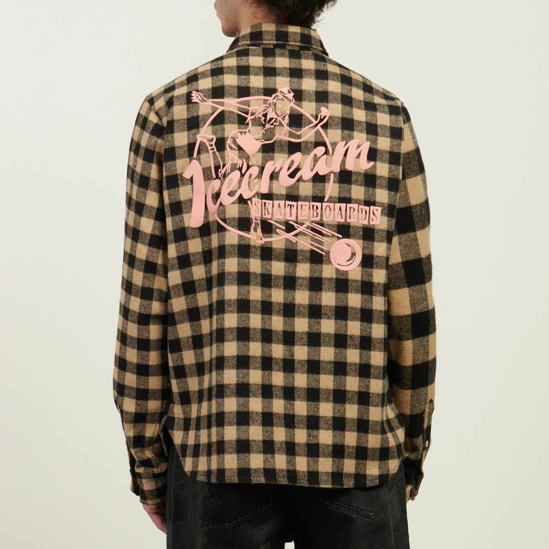 ICECREAM Мужская рубашка Multi Check