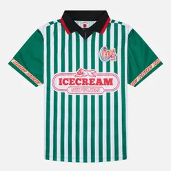 ICECREAM Мужское поло Striped Football