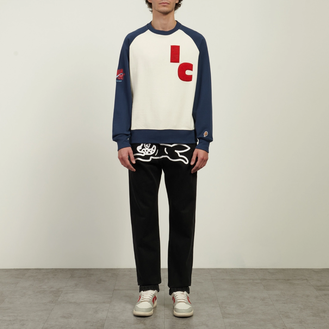 ICECREAM Мужская толстовка Stack Em Up Crewneck