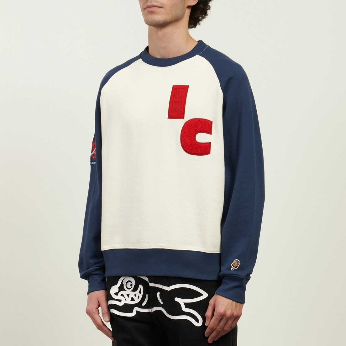 ICECREAM Мужская толстовка Stack Em Up Crewneck