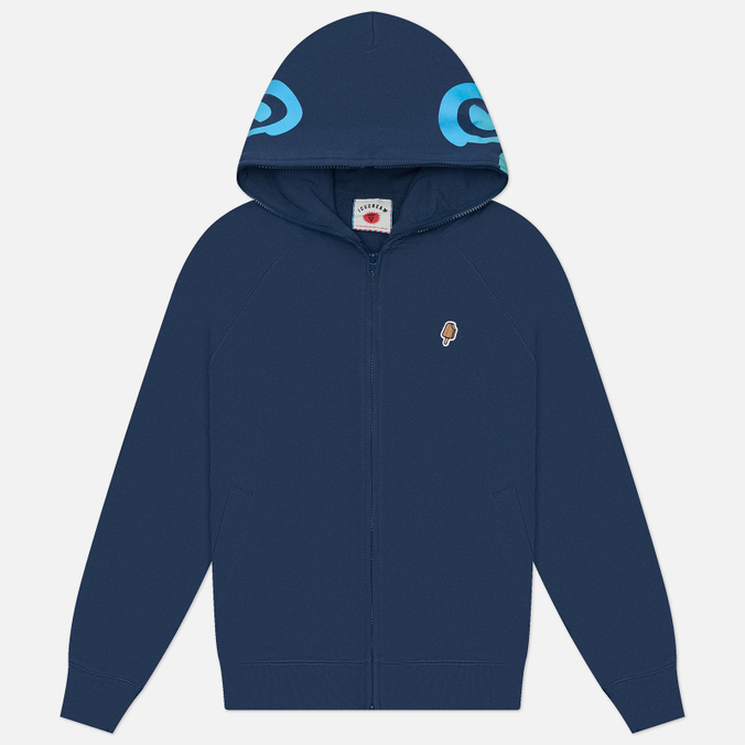 Мужская толстовка ICECREAM Gradient Smiley Zip Through Hoodie