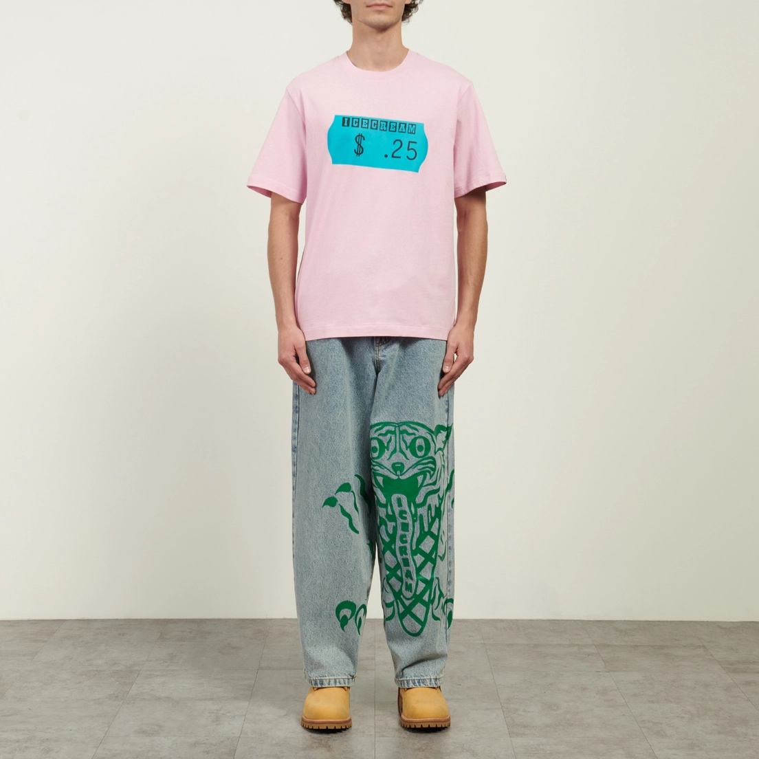 ICECREAM Мужская футболка Sticker