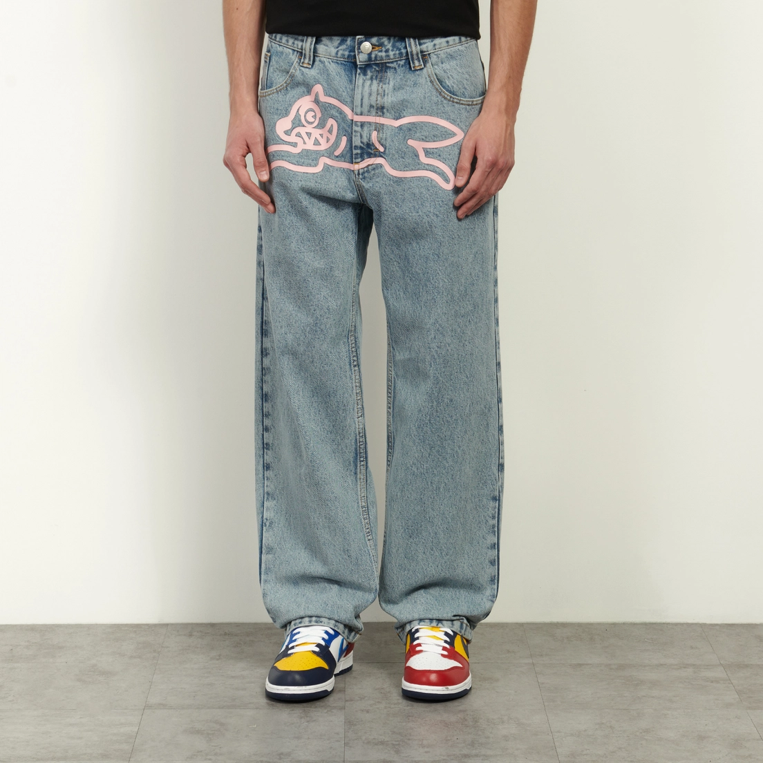 ICECREAM Мужские джинсы Running Dog Double Scoop Denim