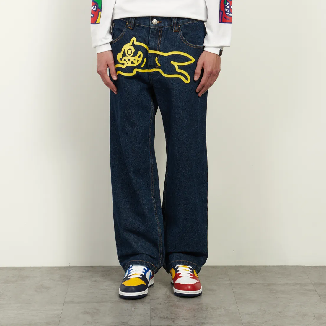 ICECREAM Мужские джинсы Running Dog Double Scoop Denim