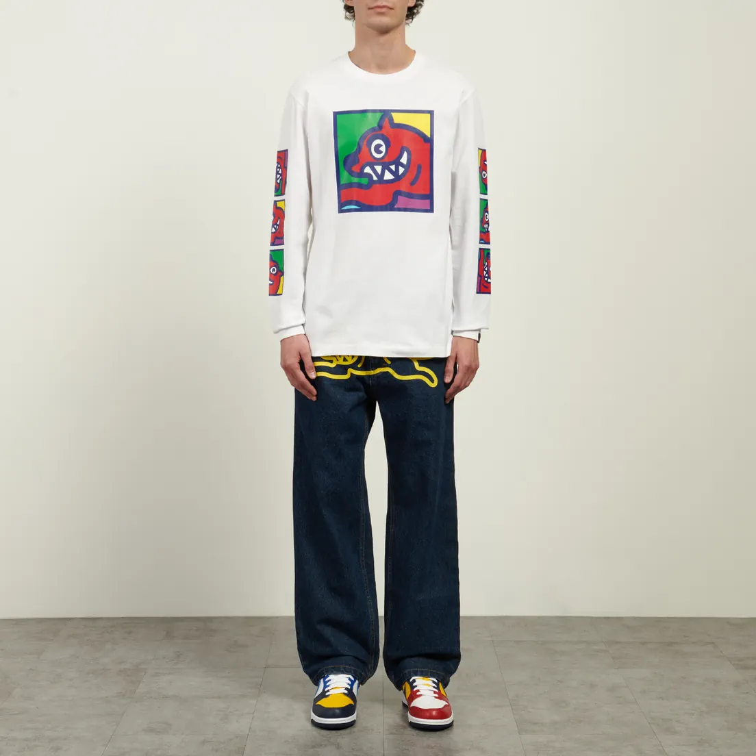 ICECREAM Мужские джинсы Running Dog Double Scoop Denim