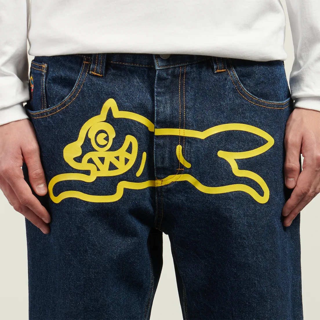 ICECREAM Мужские джинсы Running Dog Double Scoop Denim