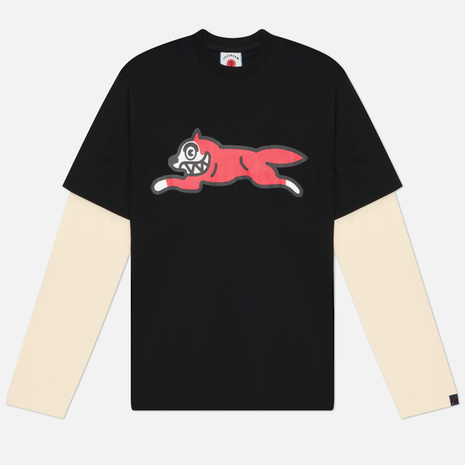 Мужской лонгслив ICECREAM Running Dog Layered