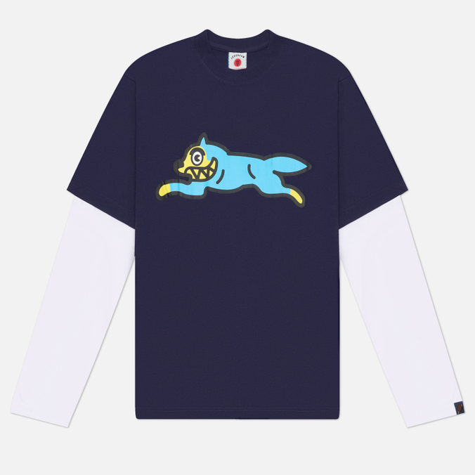 Мужской лонгслив ICECREAM Running Dog Layered