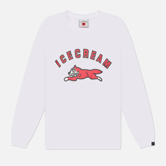 Мужской лонгслив ICECREAM Arch Running Dog