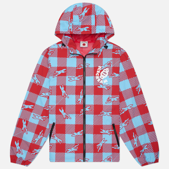 Мужская куртка ветровка ICECREAM Checker Running Dog Hooded Windbreaker