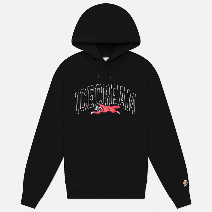 Мужская толстовка ICECREAM College Applique Running Dog Popover Hoodie