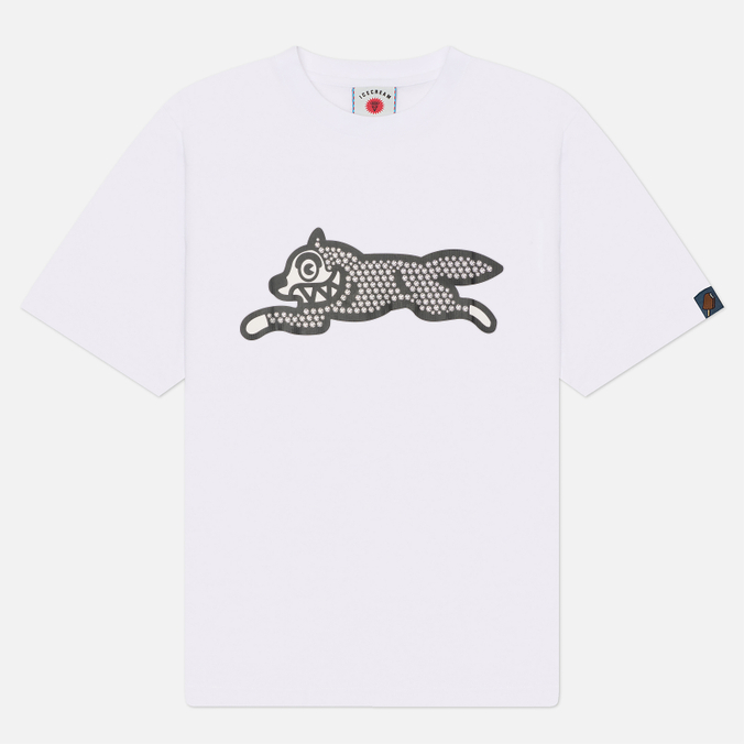 Мужская футболка ICECREAM Glitter Running Dog