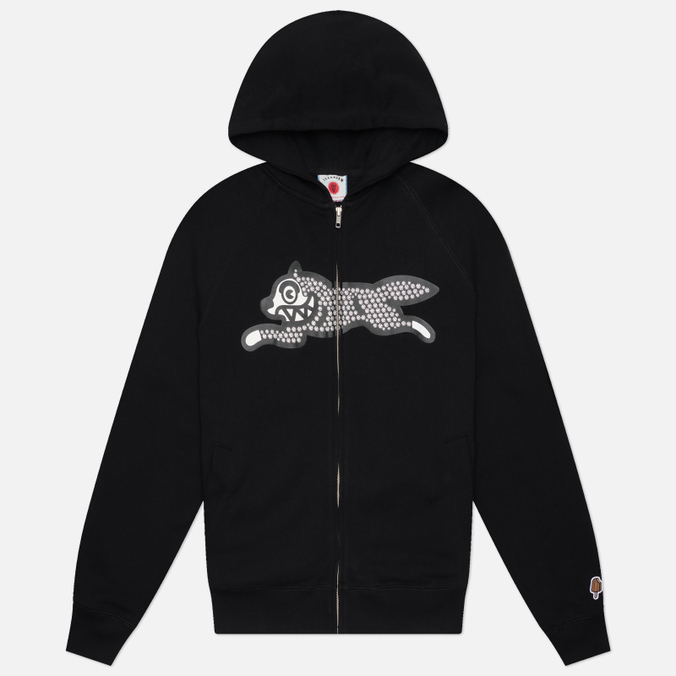 Мужская толстовка ICECREAM Glitter Running Dog Zip Through Hoodie